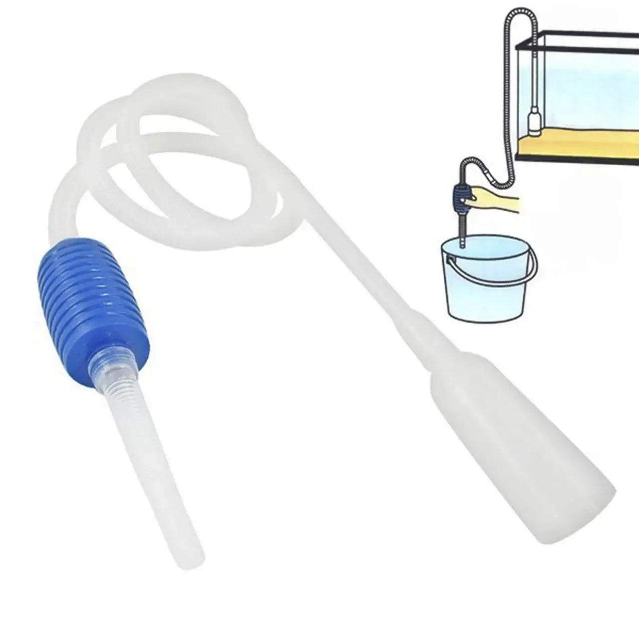 Semi-automatic Aquarium Vacuum