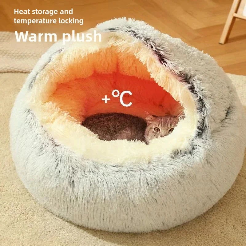 Autumn and Winter soft plush pet bed