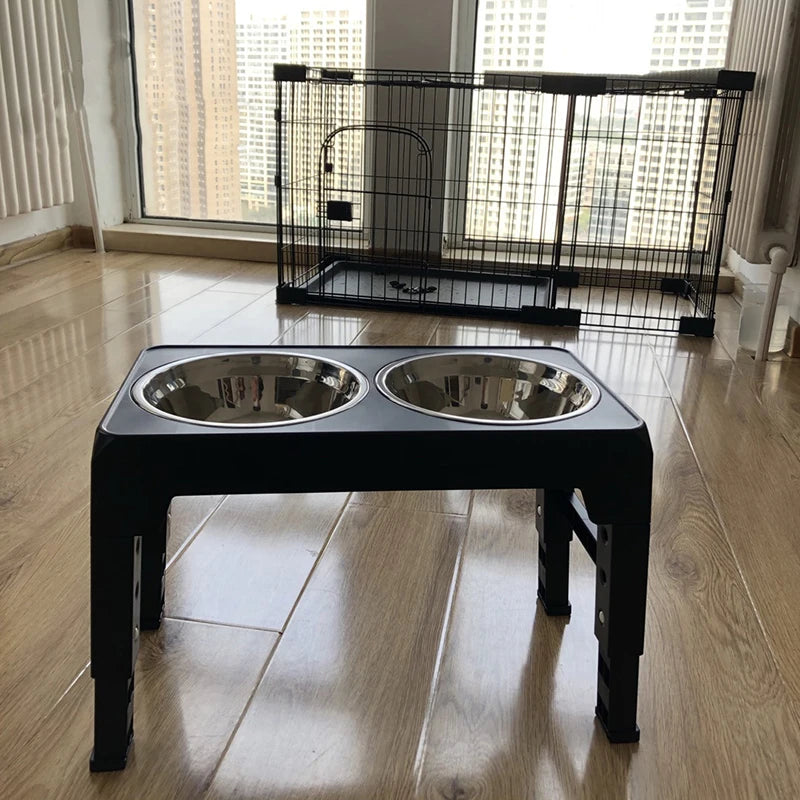 Adjustable Elevated Dog Bowls