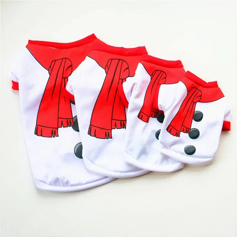 Christmas Dog Clothes New Year Pets Dogs Clothing For Small Medium Dogs