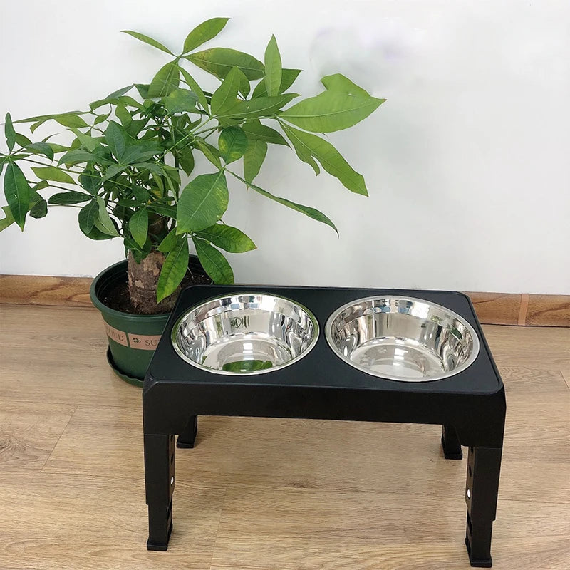 Adjustable Elevated Dog Bowls