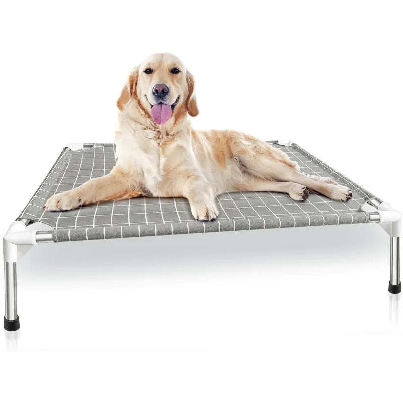 Elevated Dog Bed Pet Cot - Dog Cots Beds for Large Dogs