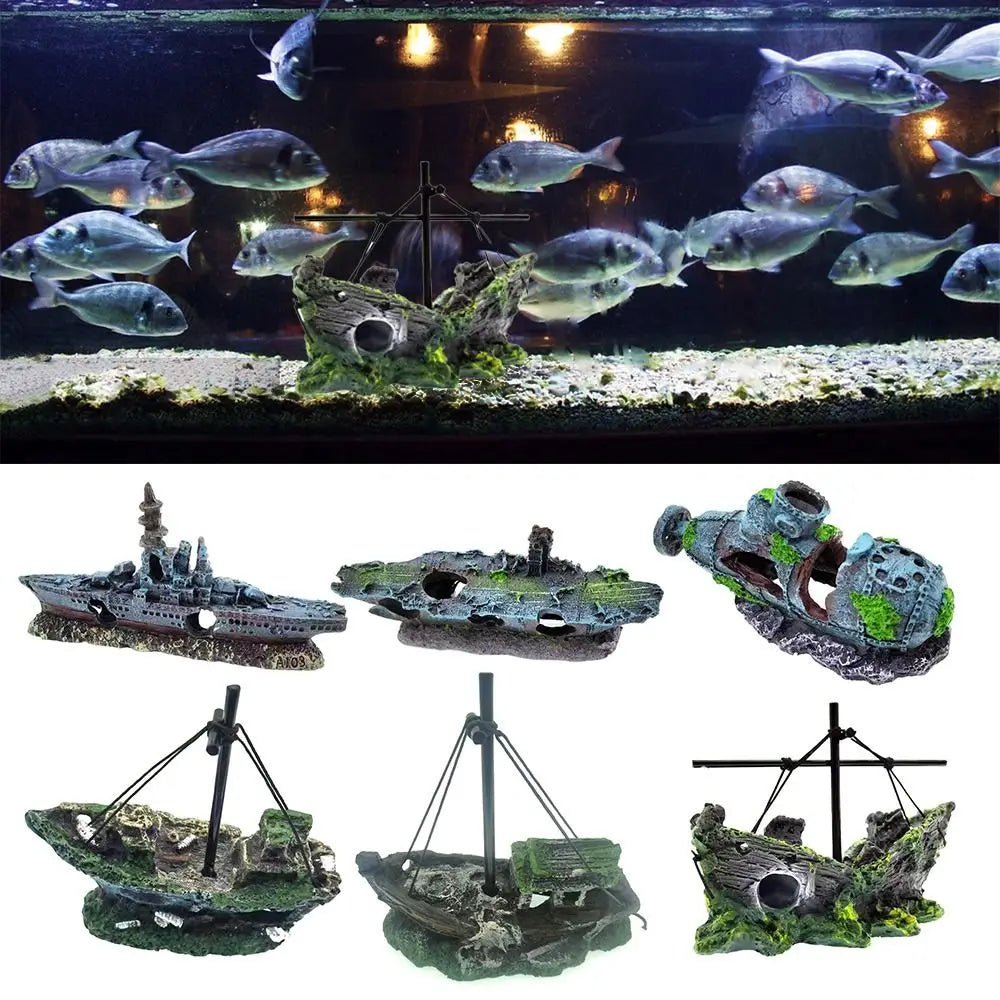 Ornamental Ship Wreck