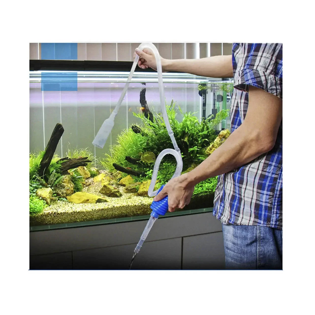 Semi-automatic Aquarium Vacuum