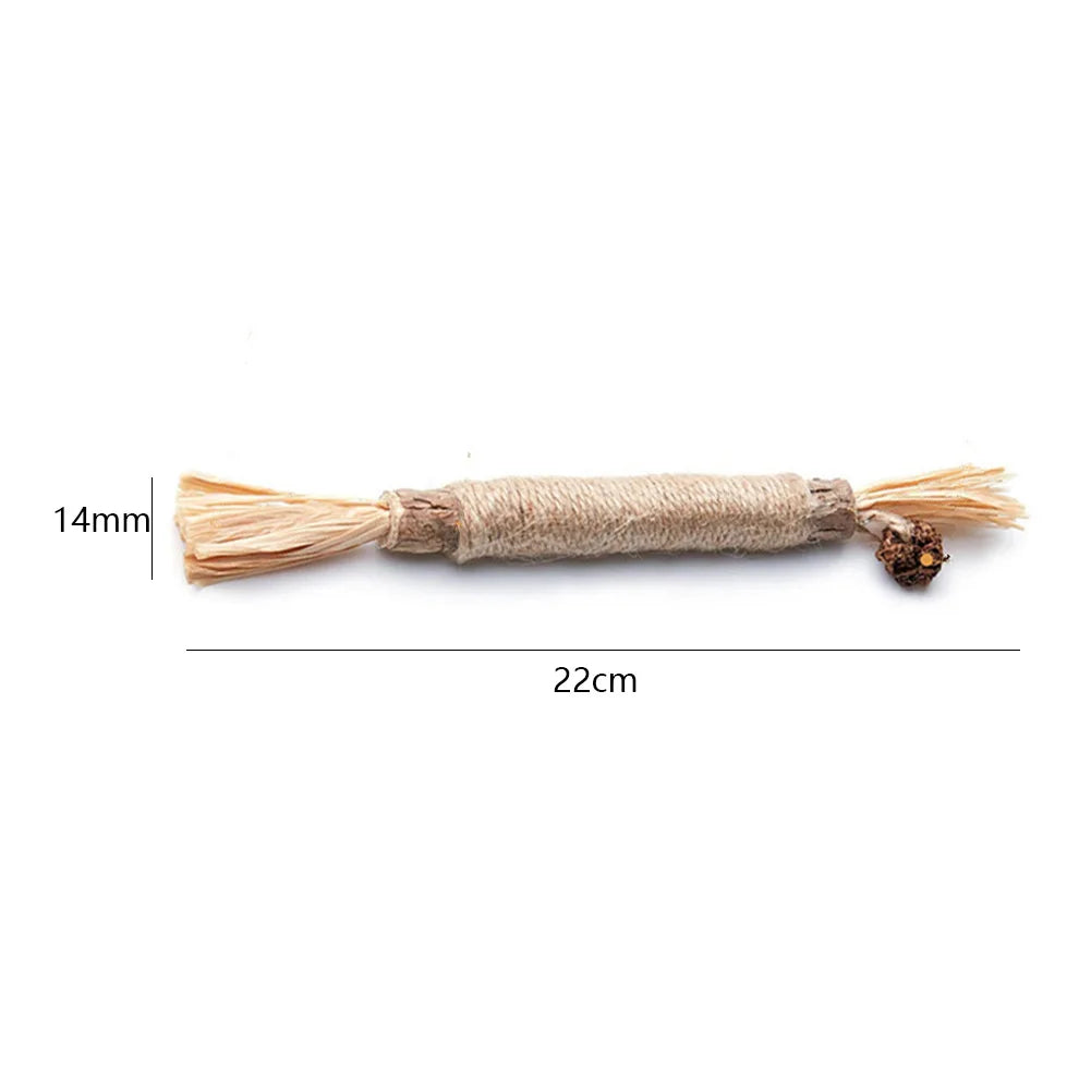 Natural Silvervine Cat Molar Play Stick