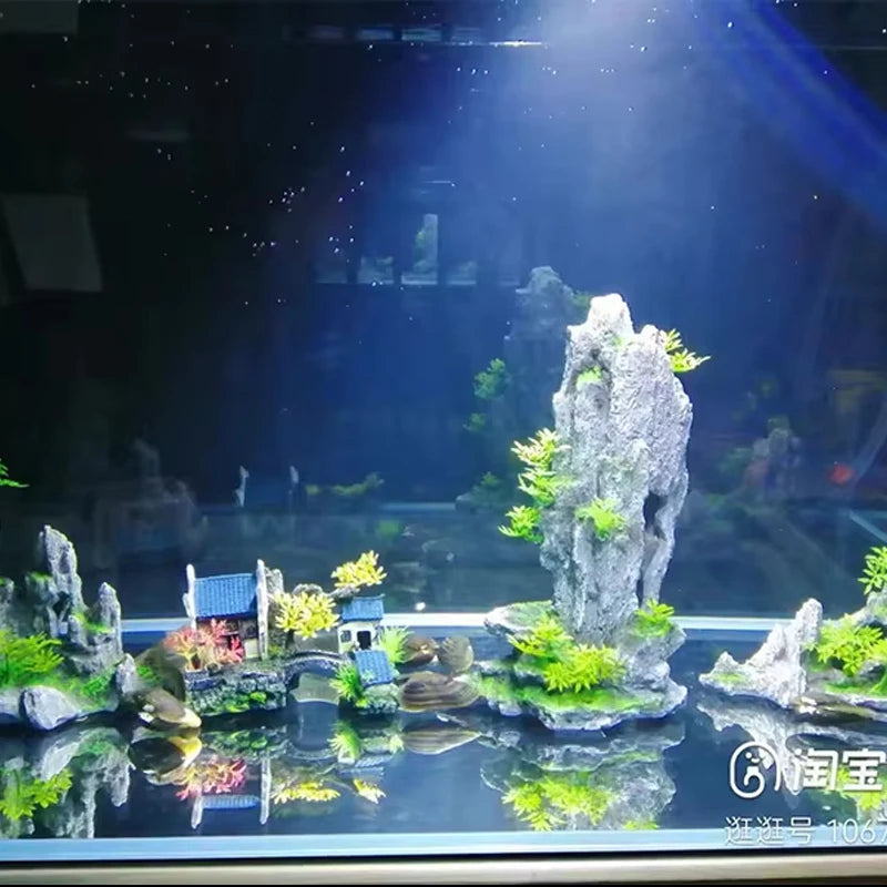 Plant rockery multi-style aquarium decorations