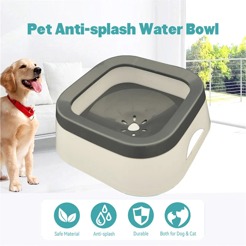 Anti-splash Water Bowl For Pets