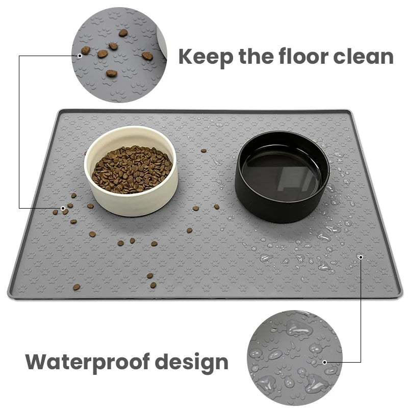 Non-slip Pet Food/Water Placemat