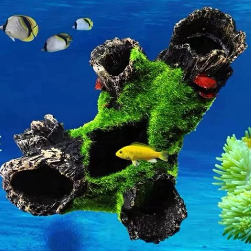 Aquarium Tree Trunk Decoration Resin for Fish Tank Decoration