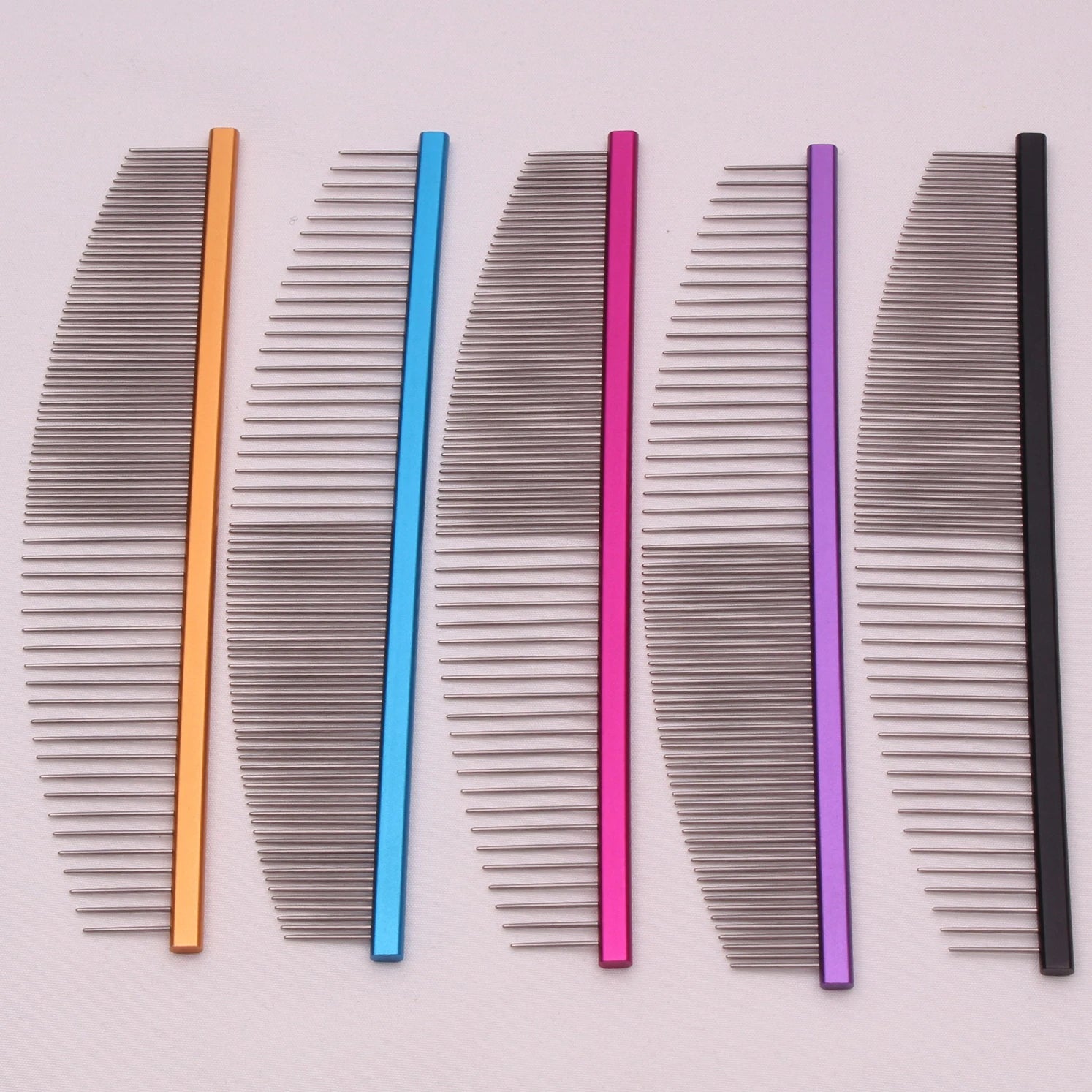 Pet Grooming Combs Aluminum Alloy Brush For Dogs