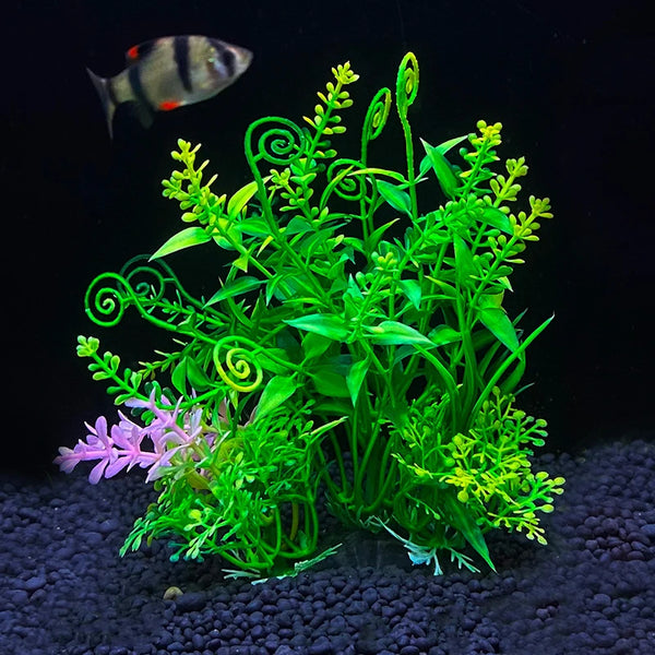 Artificial Grass Aquarium Decoration
