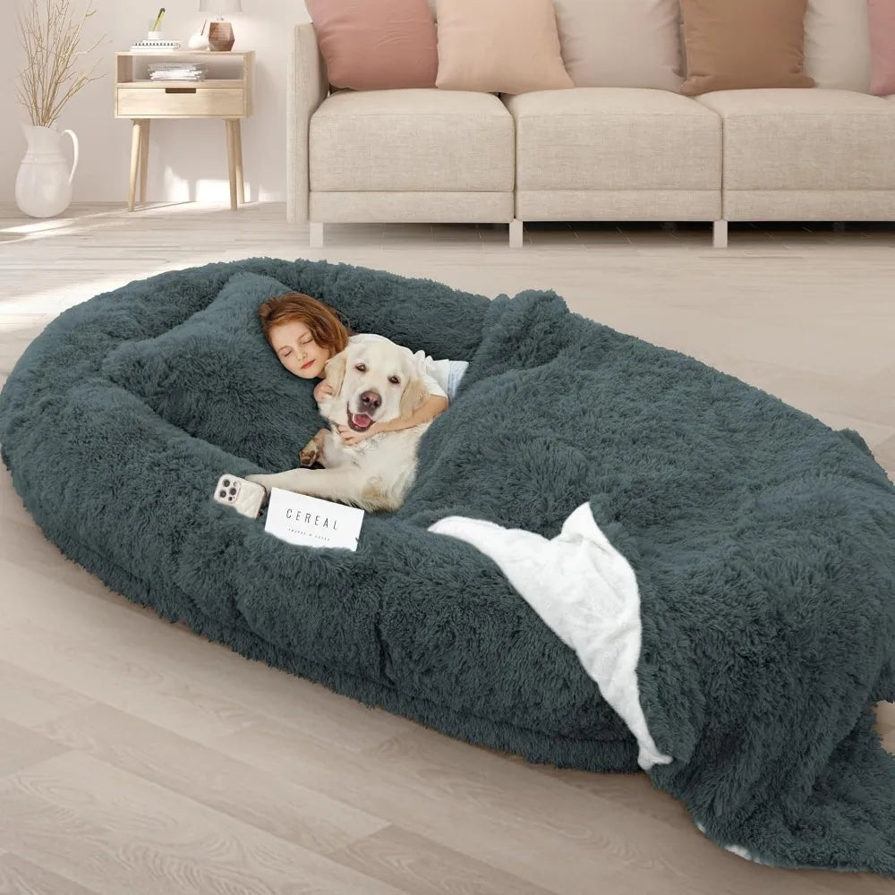 ROOMTEC Human Size Dog Bed, Washable