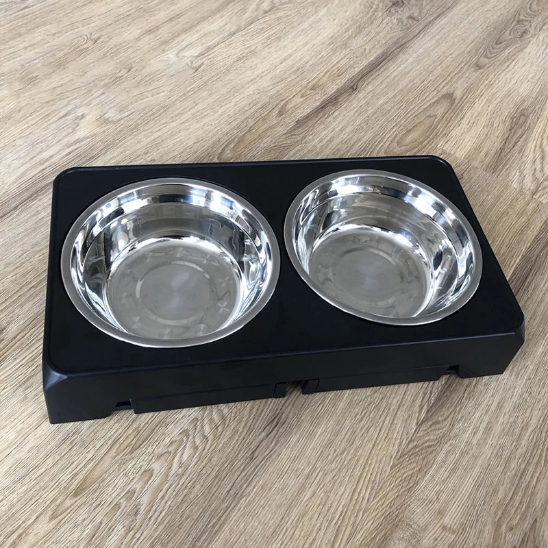 Adjustable Elevated Dog Bowls