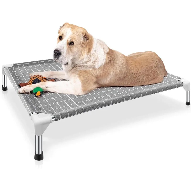 Elevated Dog Bed Pet Cot - Dog Cots Beds for Large Dogs