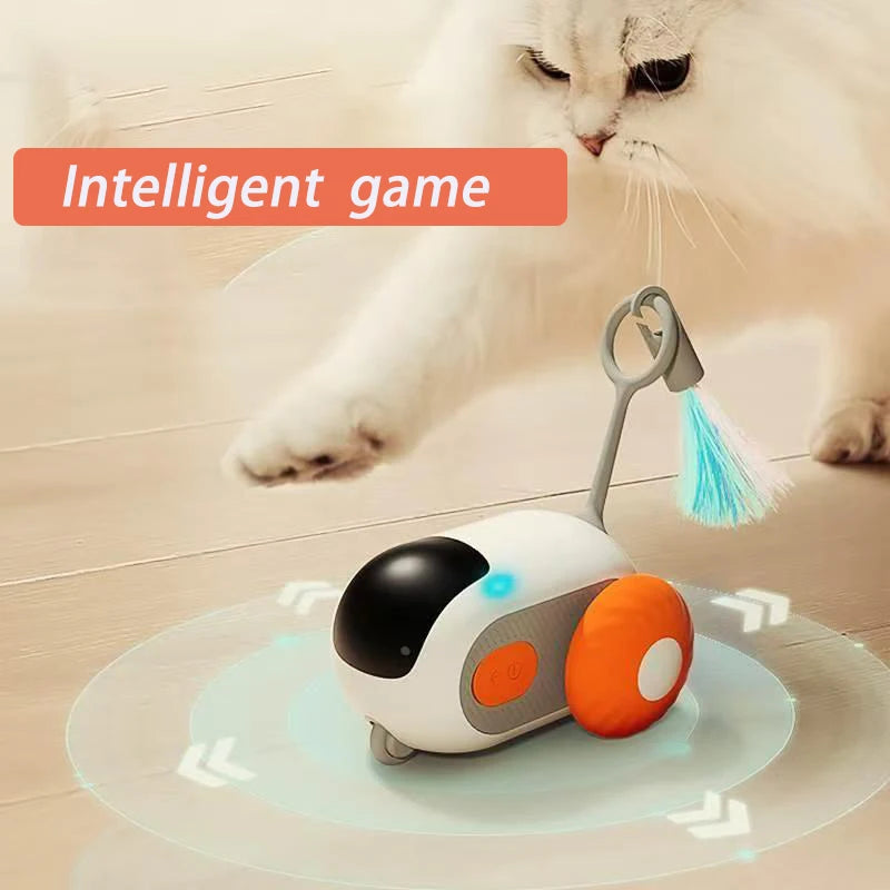 Smart Interactive Remote Control Electric Car Toy for Pet