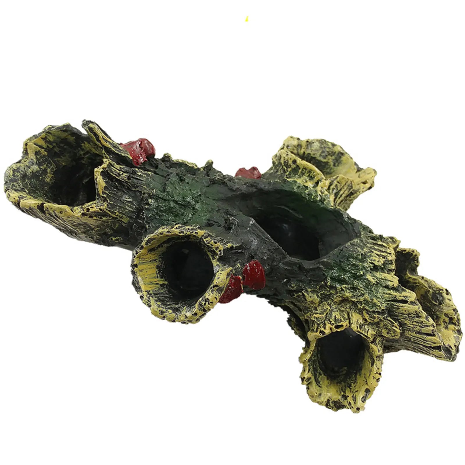 Aquarium Hollow Log Decor Multifunction Resin Fish