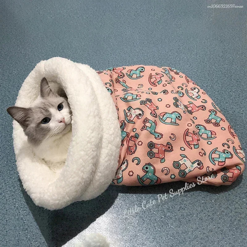 Soft Cuddly Cat Sleeping Bag