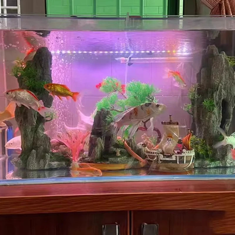 Plant rockery multi-style aquarium decorations