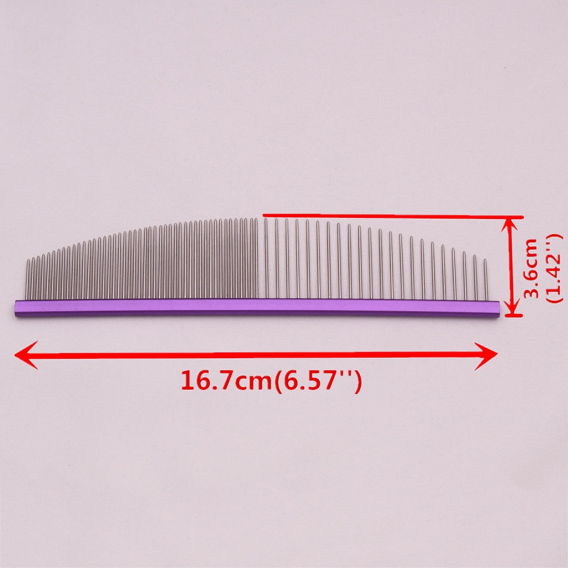 Pet Grooming Combs Aluminum Alloy Brush For Dogs