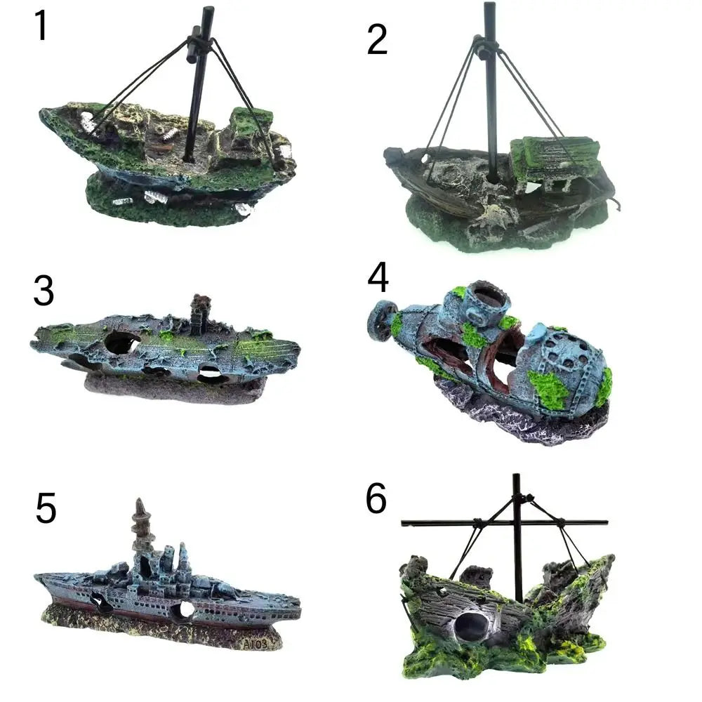 Ornamental Ship Wreck