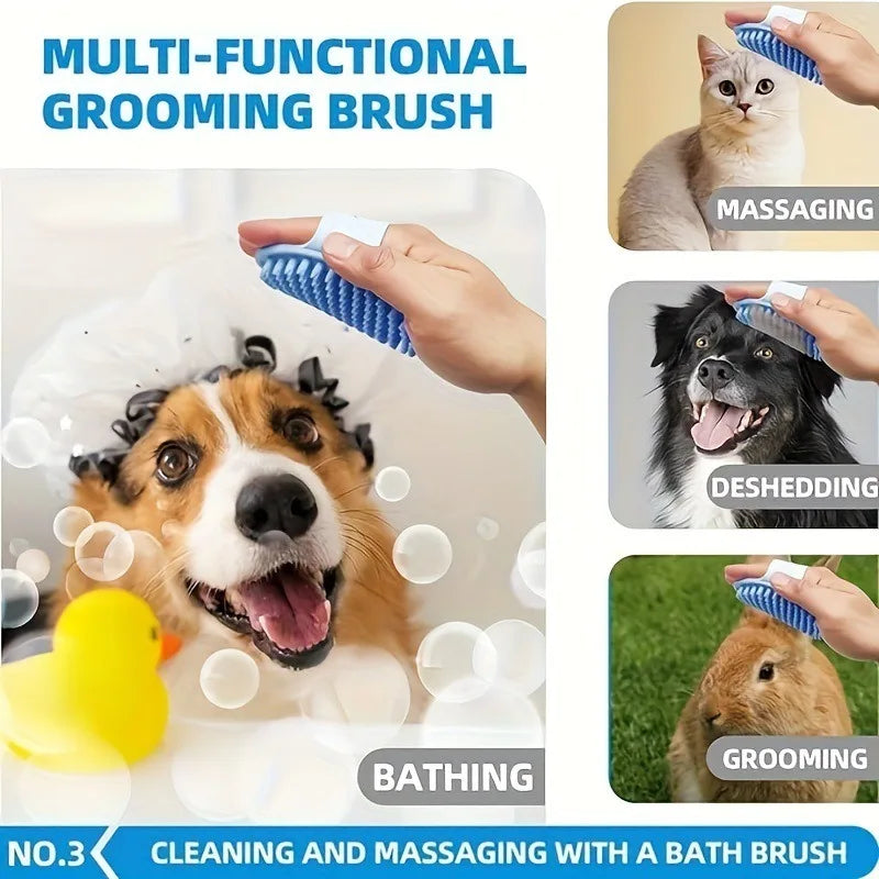 Pet Kit Cleaning Set With Hair Remover Brush